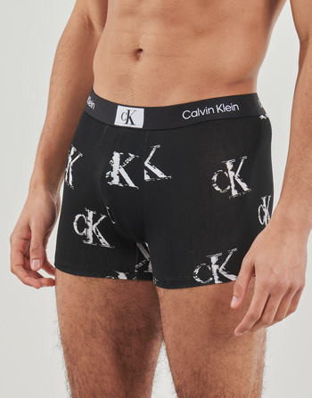 Calvin Klein Jeans TRUNK 3PK X3 Preto / Preto / Violeta