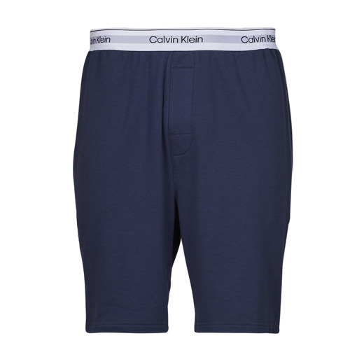 Textil Homem Shorts / Bermudas mit Calvin Klein Jeans SLEEP SHORT Marinho