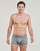 Roupa de interior Homem Boxer Calvin Klein Jeans LOW RISE TRUNK 3PK X3 Preto / Vermelho / Cinza