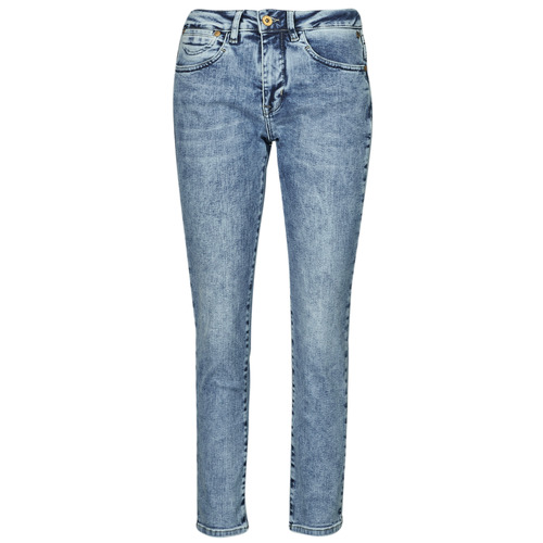 Textil Mulher Calças Jeans skinny-fit Freeman T.Porter SOPHY S-SDM Cinza