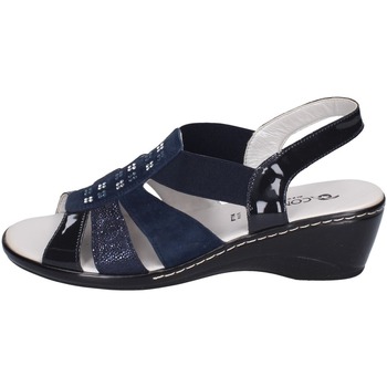 Sapatos Mulher Sandálias Confort EZ364 Azul