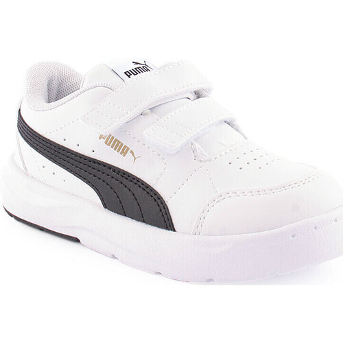 Sapatos Criança Sapatilhas de ténis Shirt Puma T Tennis Br.Preto
