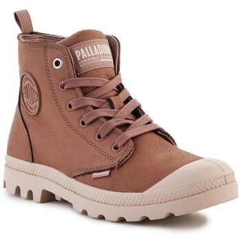 Sapatos Sapatilhas de cano-alto Palladium Pampa Castanho