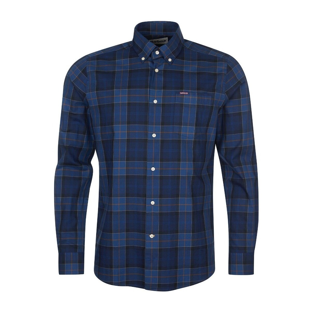 Textil Homem Camisas mangas comprida Barbour MSH4982 Azul