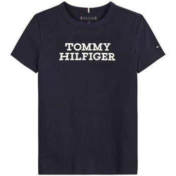Tommy Hilfiger KB0KB08555 LOGO TEE-DESERT SKY Azul