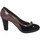 Sapatos Mulher Escarpim Confort EZ435 Castanho