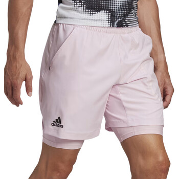 Textil Homem Shorts / Bermudas adidas high Originals  Rosa