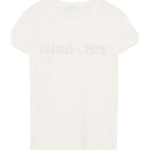 Textil Mulher T-shirts e Pólos Patrizia Pepe  Branco