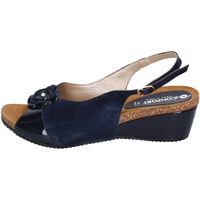 Sapatos Mulher Sandálias Confort EZ449 Azul