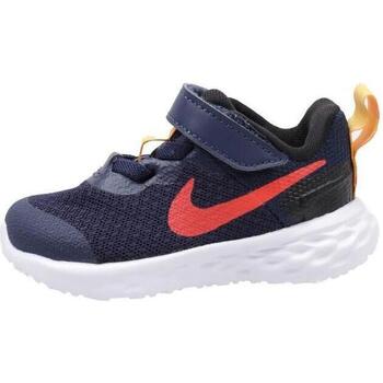 Sapatos Rapaz Sapatilhas hoodie Nike REVOLUTION 6 (TDV) Azul