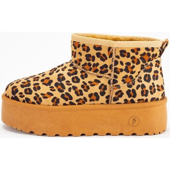 Sapatos Mulher Botas Keslem Botas  en color leopardo para Outros
