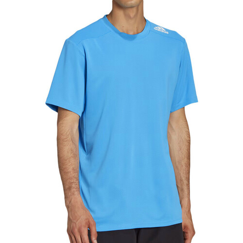 Textil Homem T-shirt Compressport Racing cinzento adidas Originals  Azul