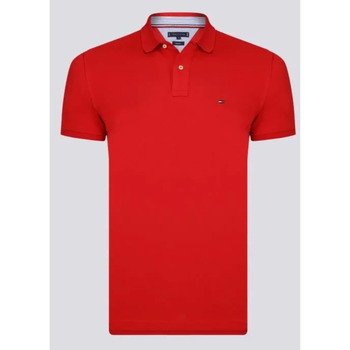 Textil Homem T-shirts e Pólos Tommy Hilfiger Classic Polo Rouge Vermelho