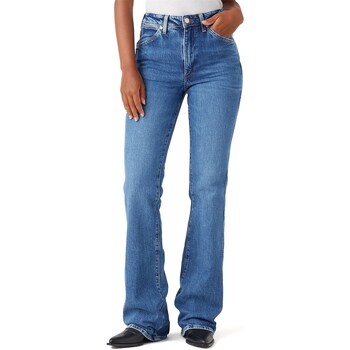 Textil Mulher Calças Jeans Wrangler 112342864 Azul