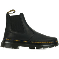 Dr Martens Myles chunky slide sandals with hardware straps in black