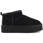 Platfrom winter boot in suede