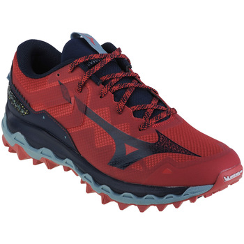 Sapatos Homem Sapatilhas de corrida marat Mizuno Wave Mujin 9 Vermelho