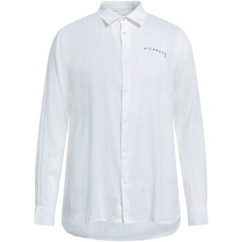 Textil Homem Camisas mangas comprida John Richmond UMA23135CA Branco