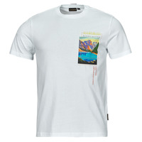 Textil Homem T-Shirt mangas curtas Napapijri S CANADA Branco