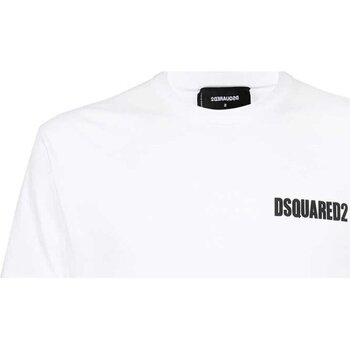 Textil Homem T-Shirt mangas curtas Dsquared S74GD0903 Branco