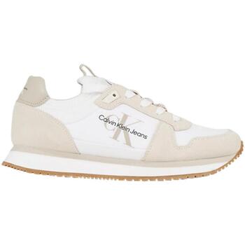 Sapatos Mulher Sapatilhas Calvin Klein JEANS Cinched  Bege
