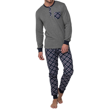 Textil Homem Pijamas / Camisas de dormir Abanderado A0CHJ-1LE Cinza