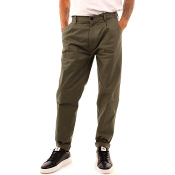 Textil Homem Chinos Calvin Klein Jeans advanced K10K111490 Verde
