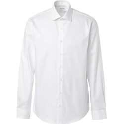 Textil Homem Camisas mangas comprida Calvin Hohe Klein Jeans K10K108427 Branco