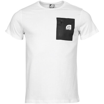 Textil Homem T-Shirt mangas curtas Just Emporio  Branco