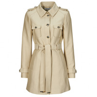 Textil Mulher Trench Morgan GOLIAM Bege