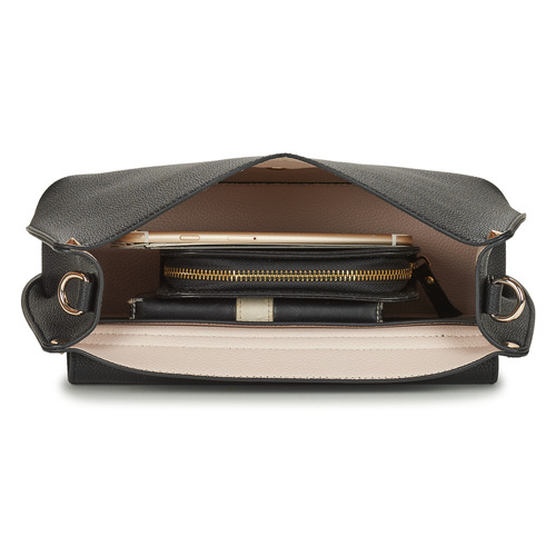 Guess MERIDIAN FLAP CROSSBODY Preto