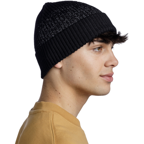 Buff Merino Active Hat Beanie Preto