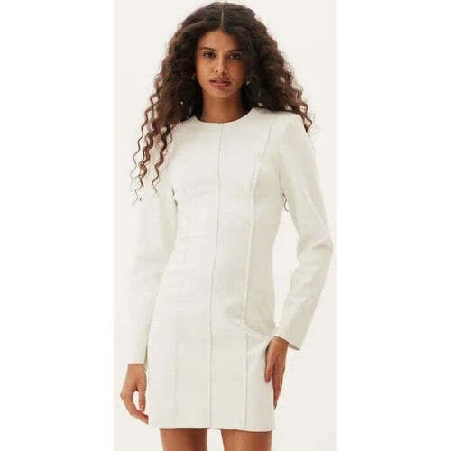 Textil Mulher Vestidos Lança Perfume 502ve008257-1-1 Branco
