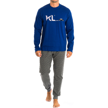 Textil Homem Pijamas / Camisas de dormir Kisses And Love KL30178 Multicolor