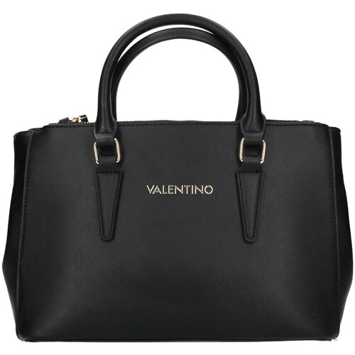 Malas Bolsa de mão leather Valentino Bags VBS7B302 Preto