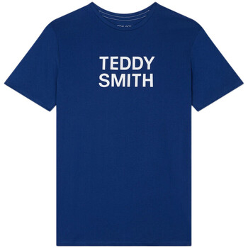 Textil Issey T-Shirt mangas curtas Teddy Smith  Azul