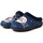 Sapatos Mulher Sapatos & Richelieu Plumaflex By Roal Zapatillas de Casa Roal Oveja 12213 Azul Azul