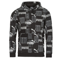 Textil Homem Sweats Puma Sprz ESS+ LOGO LAB AOP HOODIE FL Preto