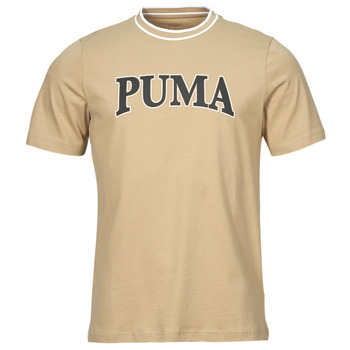 Textil Homem T-Shirt mangas curtas Puma PUMA SQUAD BIG GRAPHIC TEE Bege