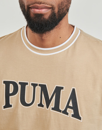 Puma PUMA SQUAD BIG GRAPHIC TEE Bege