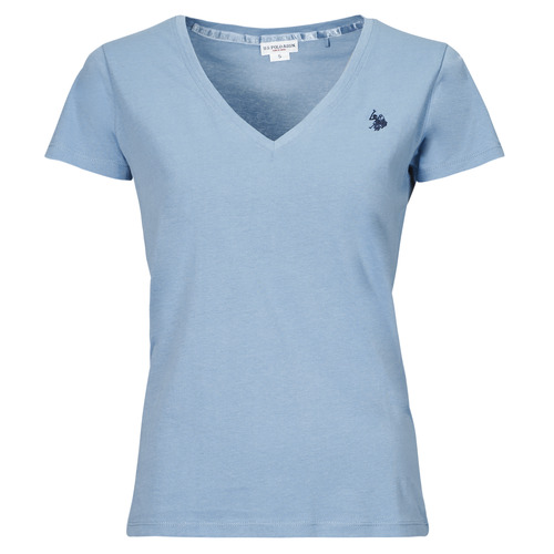 Textil Mulher T-Shirt mangas Wears U.S Polo Assn. BELL Azul