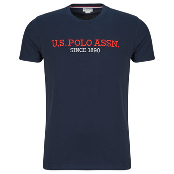 Textil Homem T-Shirt mangas curtas U.S lurex Polo Assn. MICK Marinho