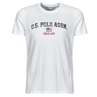 Textil Homem T-Shirt mangas curtas U.S Polo usb Assn. MICK Branco