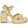 Sapatos Mulher Sandálias Castaner VEGA Bege / Amarelo