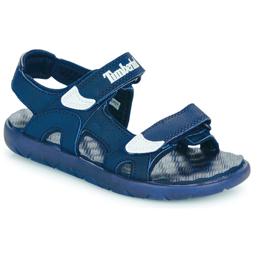 Sapatos Rapaz Sandálias Timberland cou PERKINS ROW 2-STRAP Azul