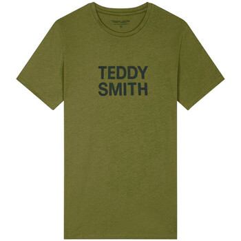Textil Issey T-Shirt mangas curtas Teddy Smith  Verde