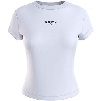 Textil Mulher T-shirts e Pólos Tommy Jeans  Branco