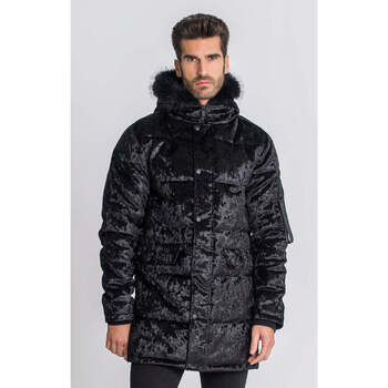 Textil Homem Jaquetas Gianni Kavanagh Black iD Velvet Coat Black
