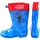 Sapatos Rapaz Multi-desportos Bubble Bobble Bota de chuva masculina  wd15586 azul Azul