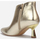Sapatos Mulher Botins La Modeuse 67851_P157845 Ouro